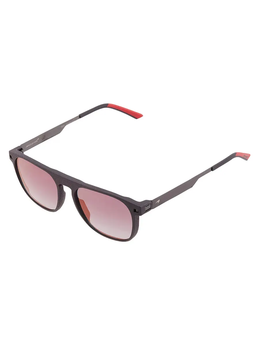 Мужские солнцезащитные очки McLaren Red Silver Mirror Sport MLOP-98S03 C01 54 — изображение 3 из 4, черный