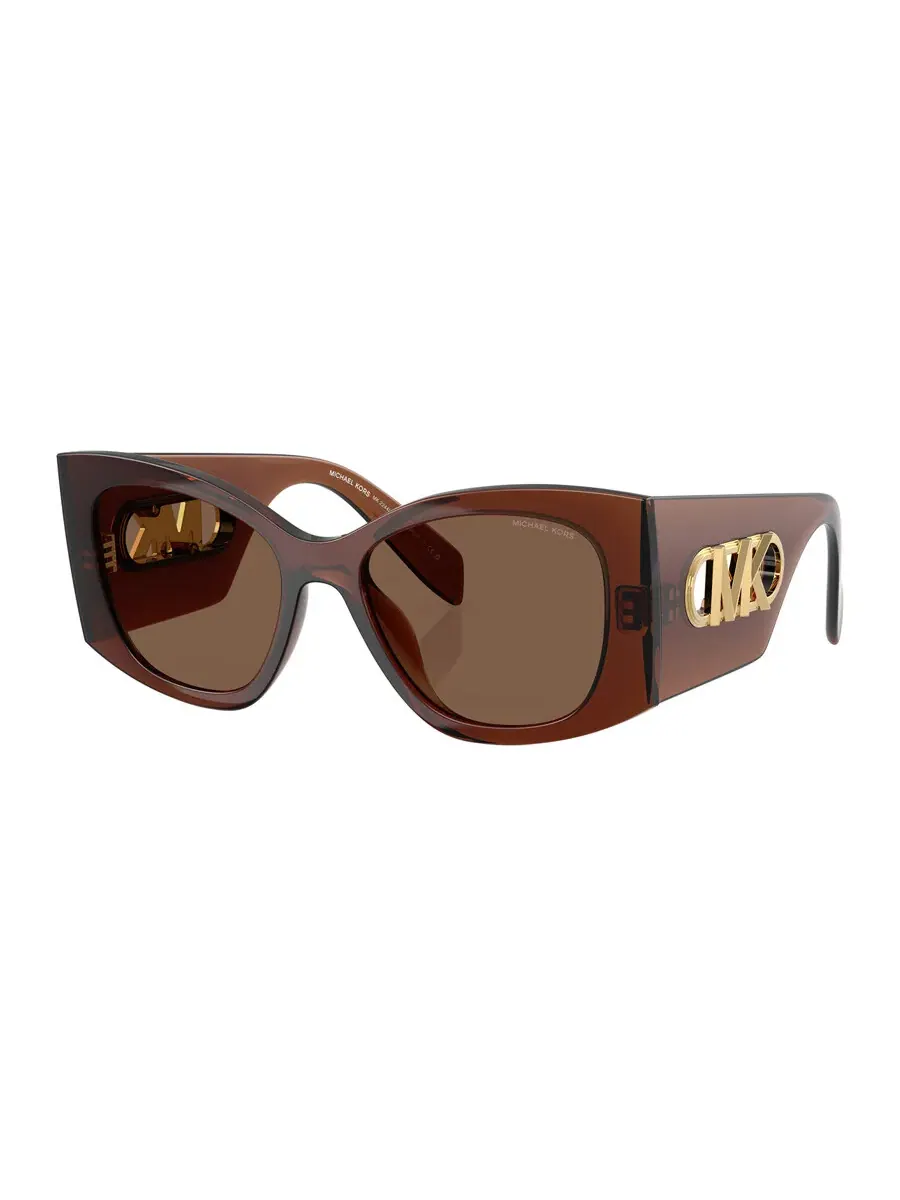 Солнцезащитные очки женские Michael Kors Costa Blanca Brown Cat Eye MK2244U 402173 53