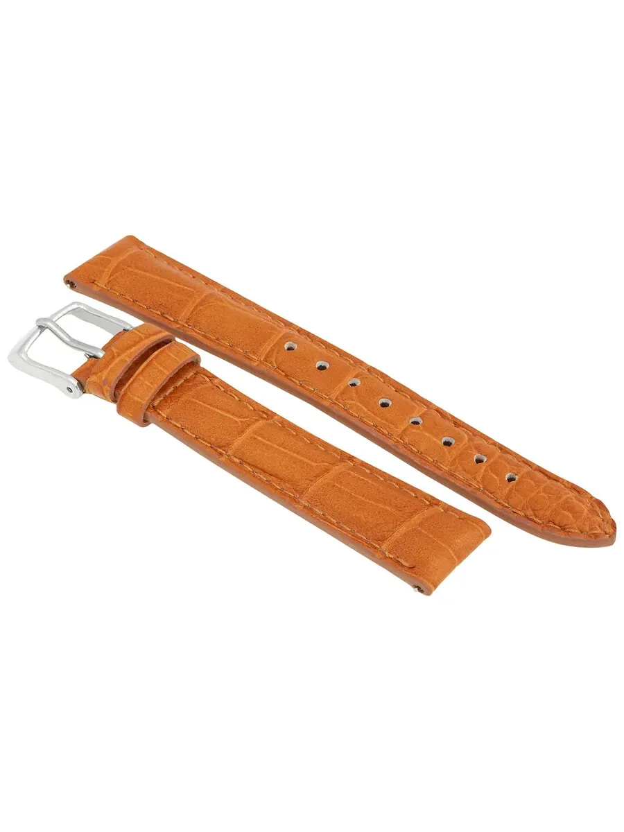 Ремешок для часов Michele Special Editions из кожи аллигатора Saddle, 16 мм, MS16AA010216