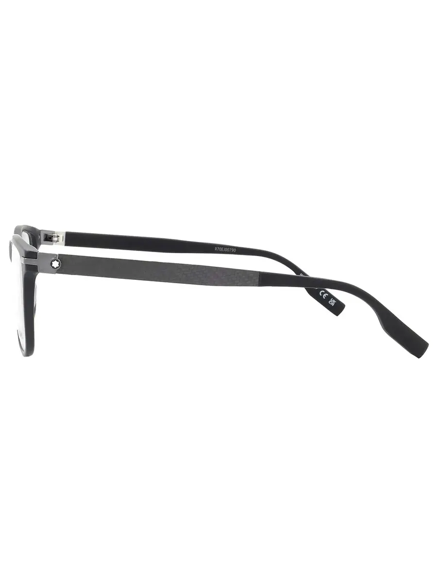 Мужские очки Montblanc Demo Square MB0251O 001 54 — изображение 3 из 4, черный