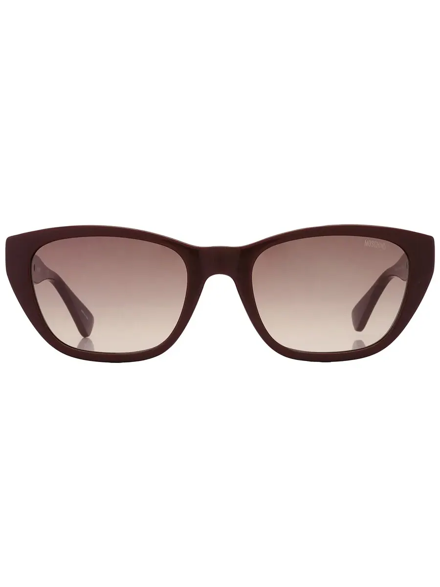 Женские солнцезащитные очки Moschino Brown Cat Eye MOS130/S 0LHF/HA 55