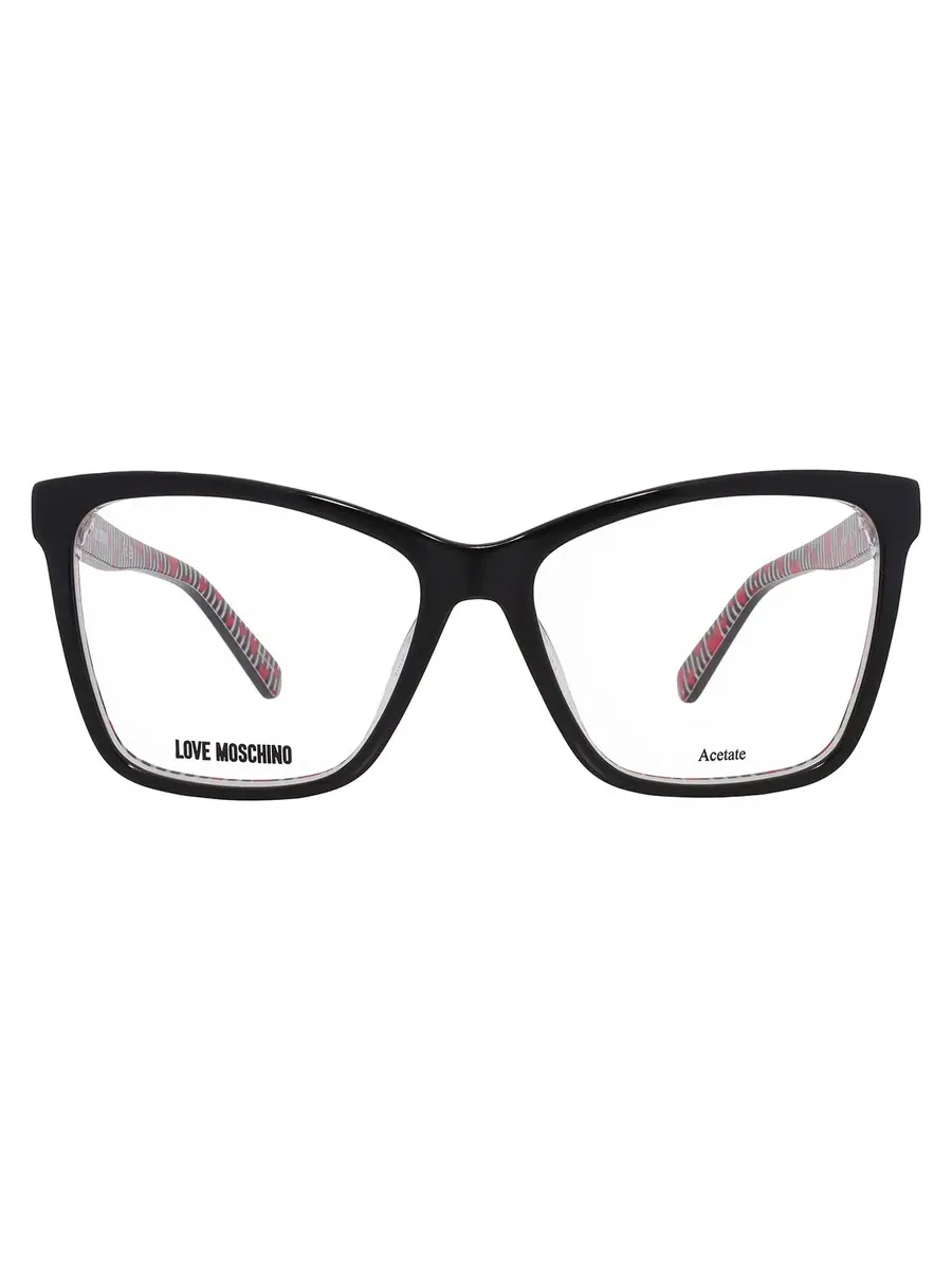 Женские очки Moschino Demo Butterfly MOL586 0807 54 — черный