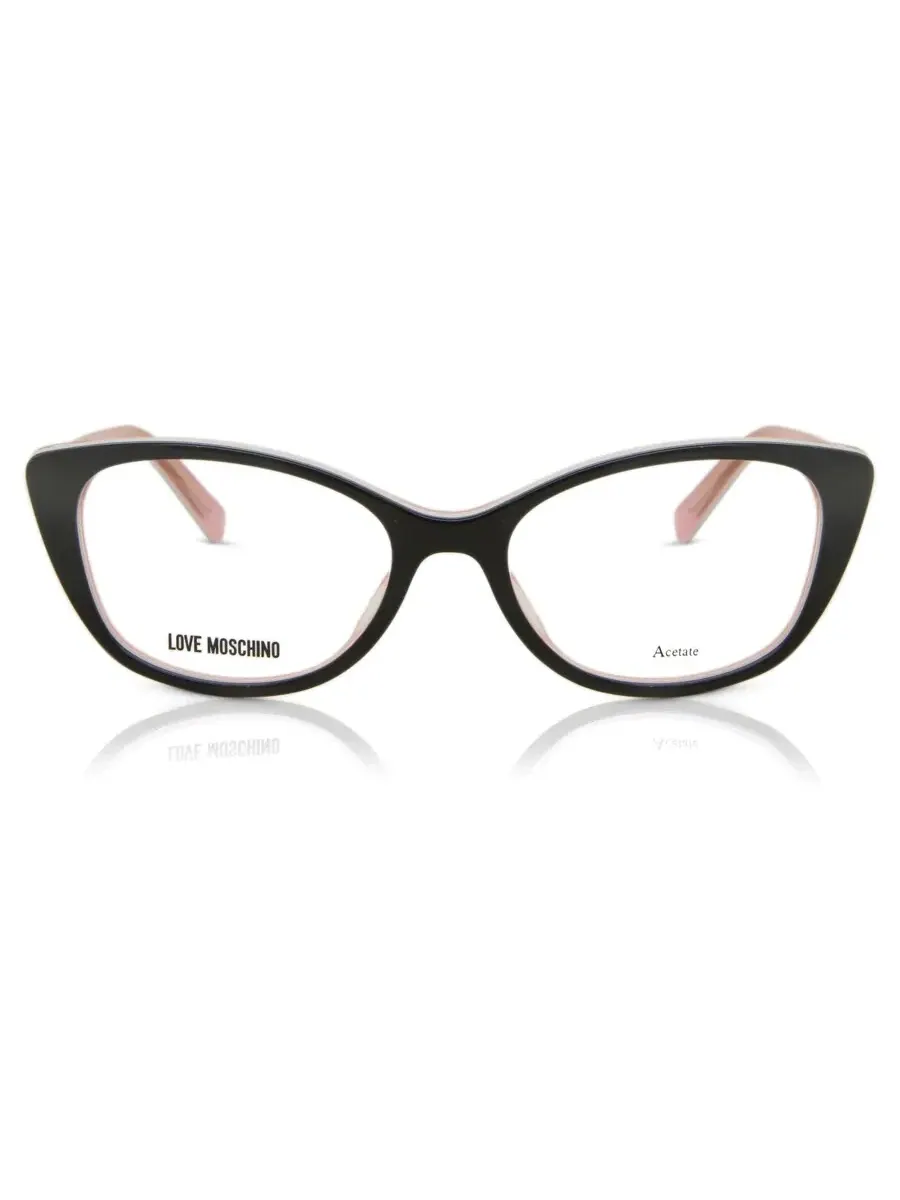 Очки для женщин Moschino Demo Cat Eye MOL548 0807 51, черный/розовый