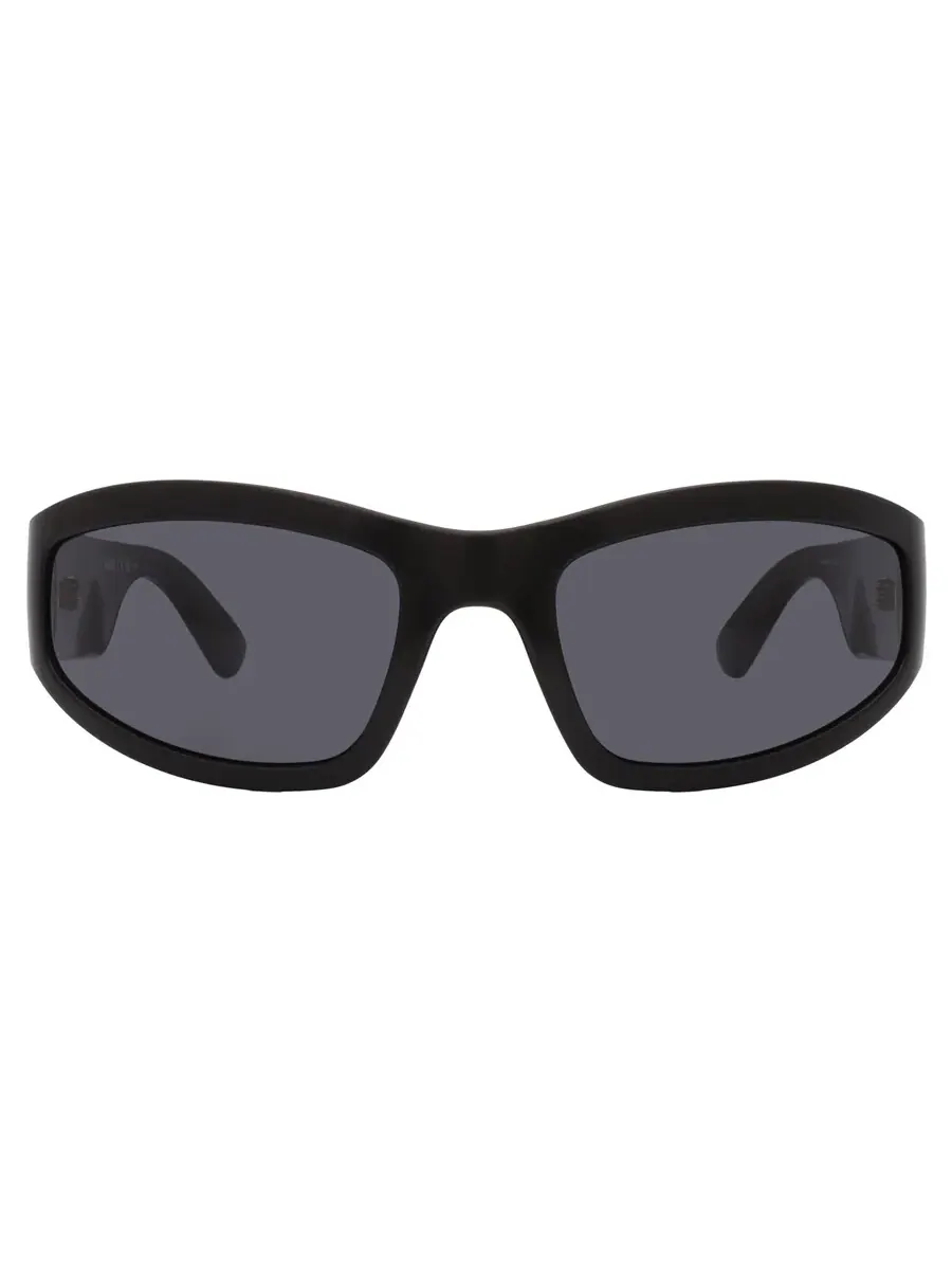 Мужские солнцезащитные очки Moschino Grey Wrap MOS164/S 0807/IR 55