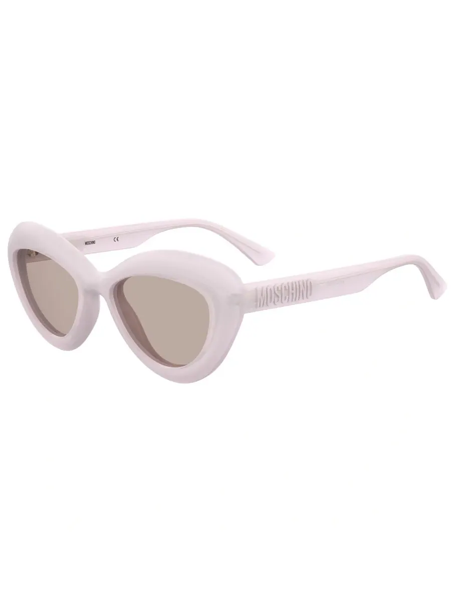 Солнцезащитные очки женские Moschino Pink Cat Eye MOS163/S 035J/U1 55 — изображение 2 из 4, розовый