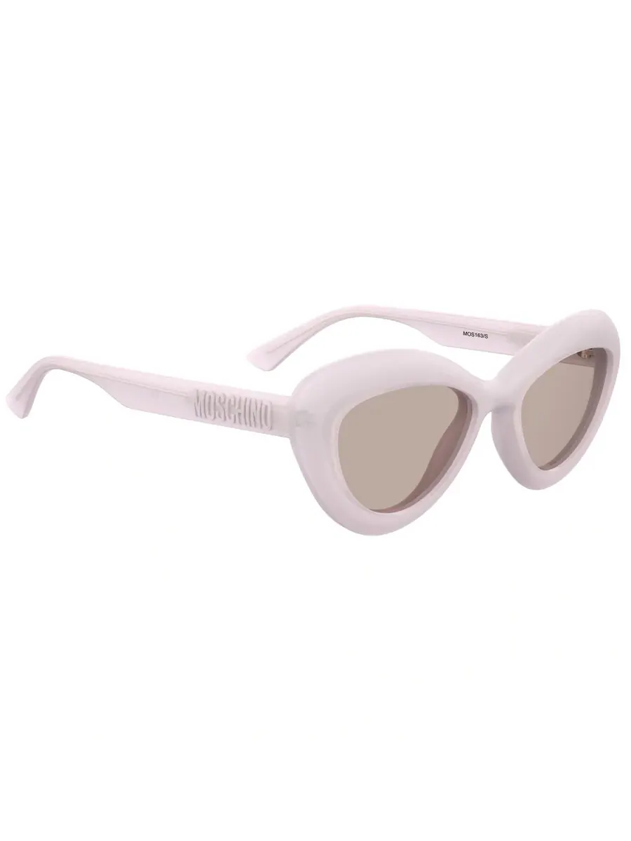 Солнцезащитные очки женские Moschino Pink Cat Eye MOS163/S 035J/U1 55 — изображение 3 из 4, розовый