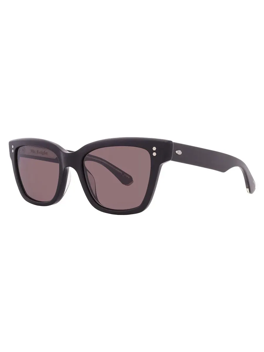 Мистер Лайт LOLA S Lava Cat Eye Женские солнцезащитные очки ML2046-51-BK-PLT/LAVA Mr. Leight — изображение 2 из 4