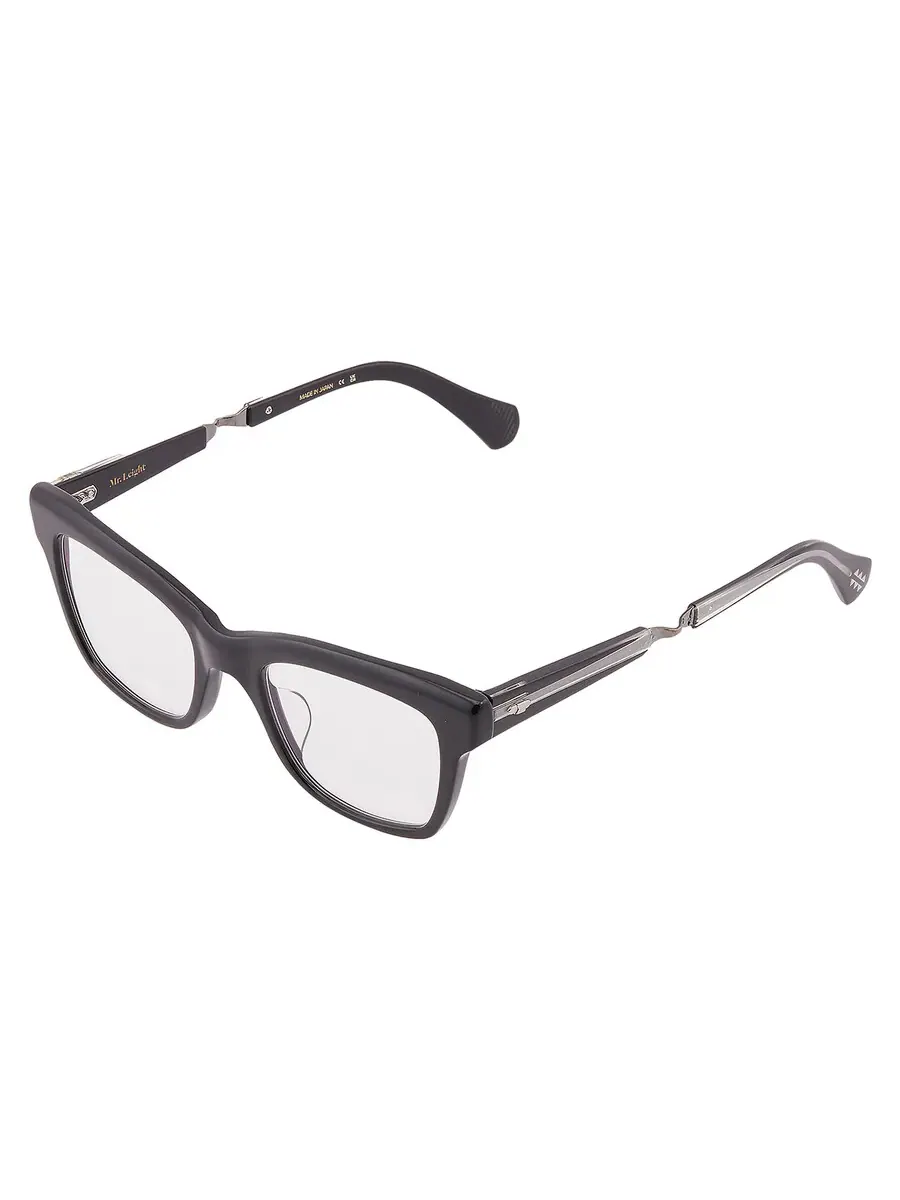Mr. Leight LOLITA C демонстрационные очки кошачий глаз для женщин ML1041 BK-PLT 48 — 3
