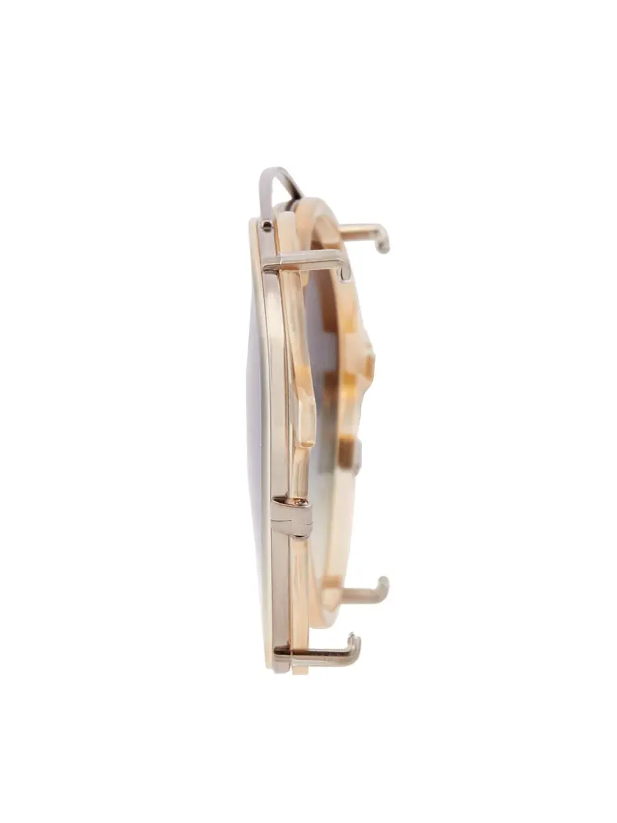 Очки-клипсы унисекс Mr. Leight MULHOLLAND AL Alpine Oval ML5001 SMT-PLT/ALP 45 — изображение 4 из 4, платина
