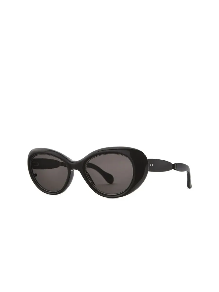 Мистер Лейт SELMA S Lava Cat Eye Женские солнцезащитные очки ML2023 BK/LAVA 50 Mr. Leight — черный