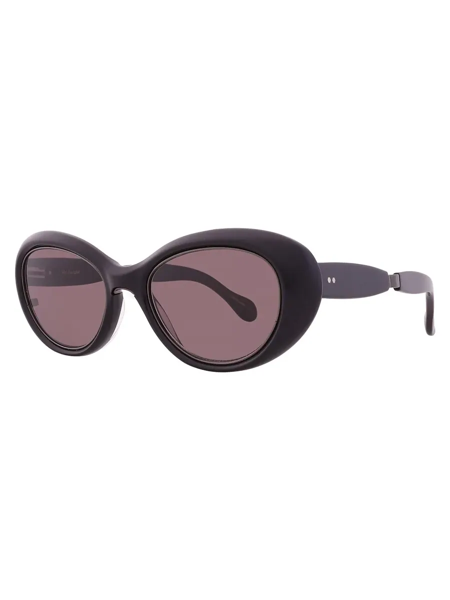 Мистер Лейт SELMA S Lava Cat Eye Женские солнцезащитные очки ML2023 BK/LAVA 50 Mr. Leight — изображение 2 из 4, черный