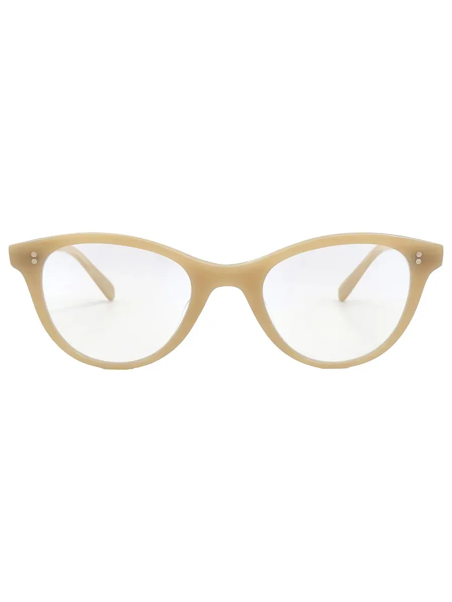 Женские очки Mr. Leight Taylor C Demo Cat Eye ML1028 DESA-PLT 47 — серебристый