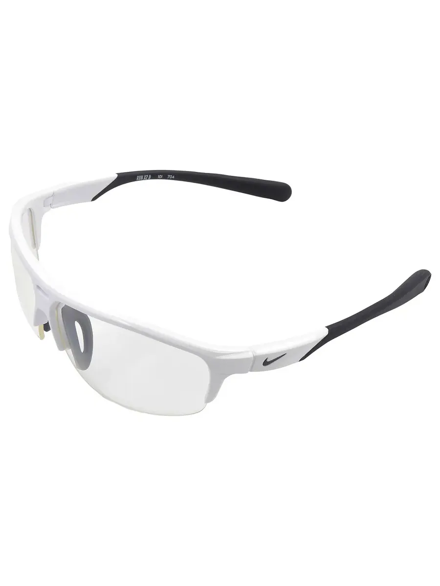 Солнцезащитные очки мужские Nike Clear Sport RUN X2 D 101 72 — изображение 4 из 4, белый/черный