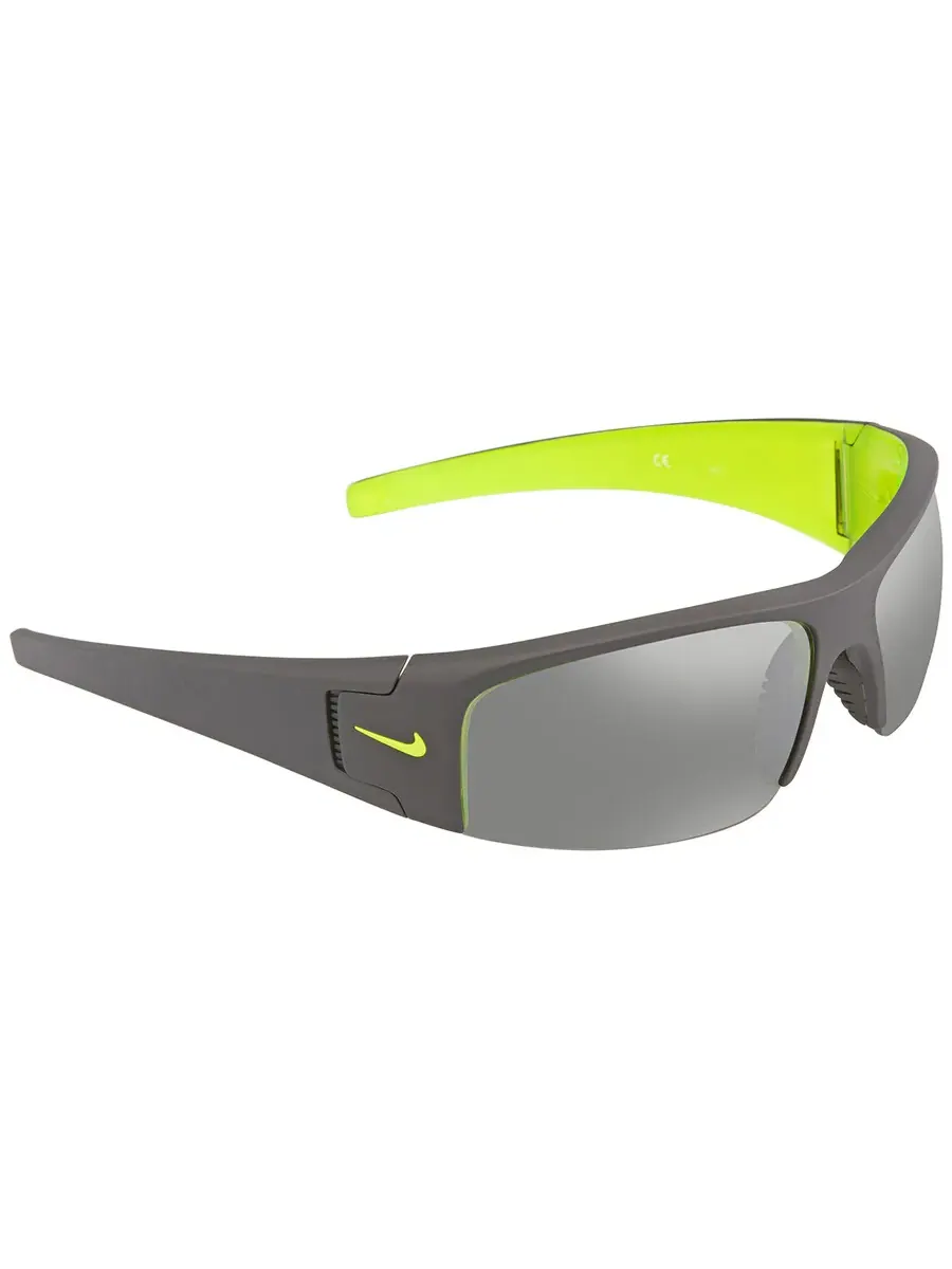 Унисекс солнцезащитные очки Nike Grey Wrap DIVERGE EV0325 007 64 — изображение 2 из 3, черный