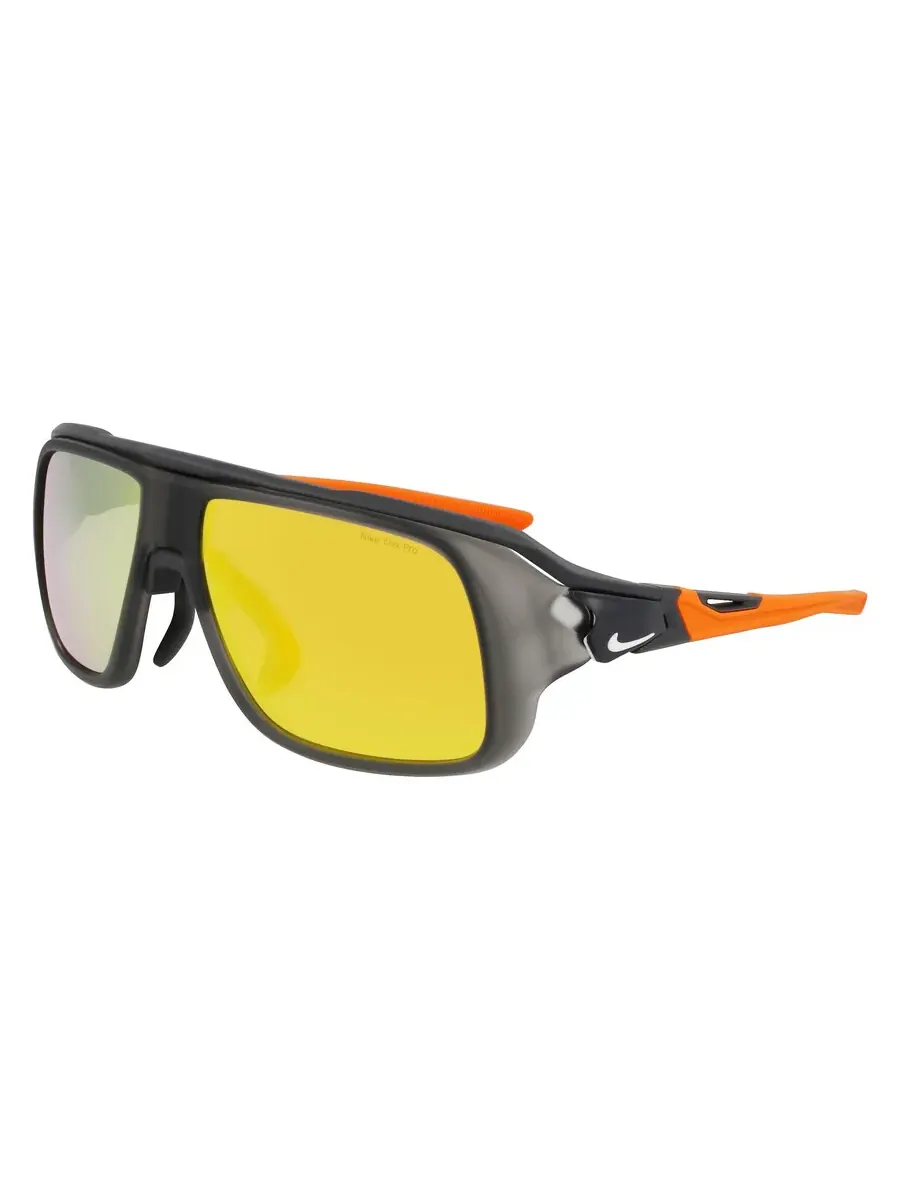 Мужские солнцезащитные очки Nike Orange Mirror Sport NIKE FLYFREE SOAR EV24001 060 59