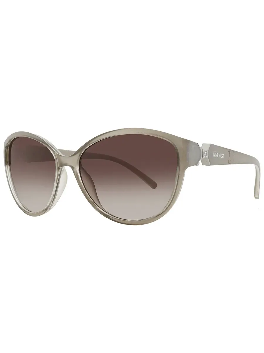 Женские солнцезащитные очки Nine West NW 23 461 TAN Smoke Cat Eye 10266308.CGR TANSMK — изображение 2 из 4, бежевый