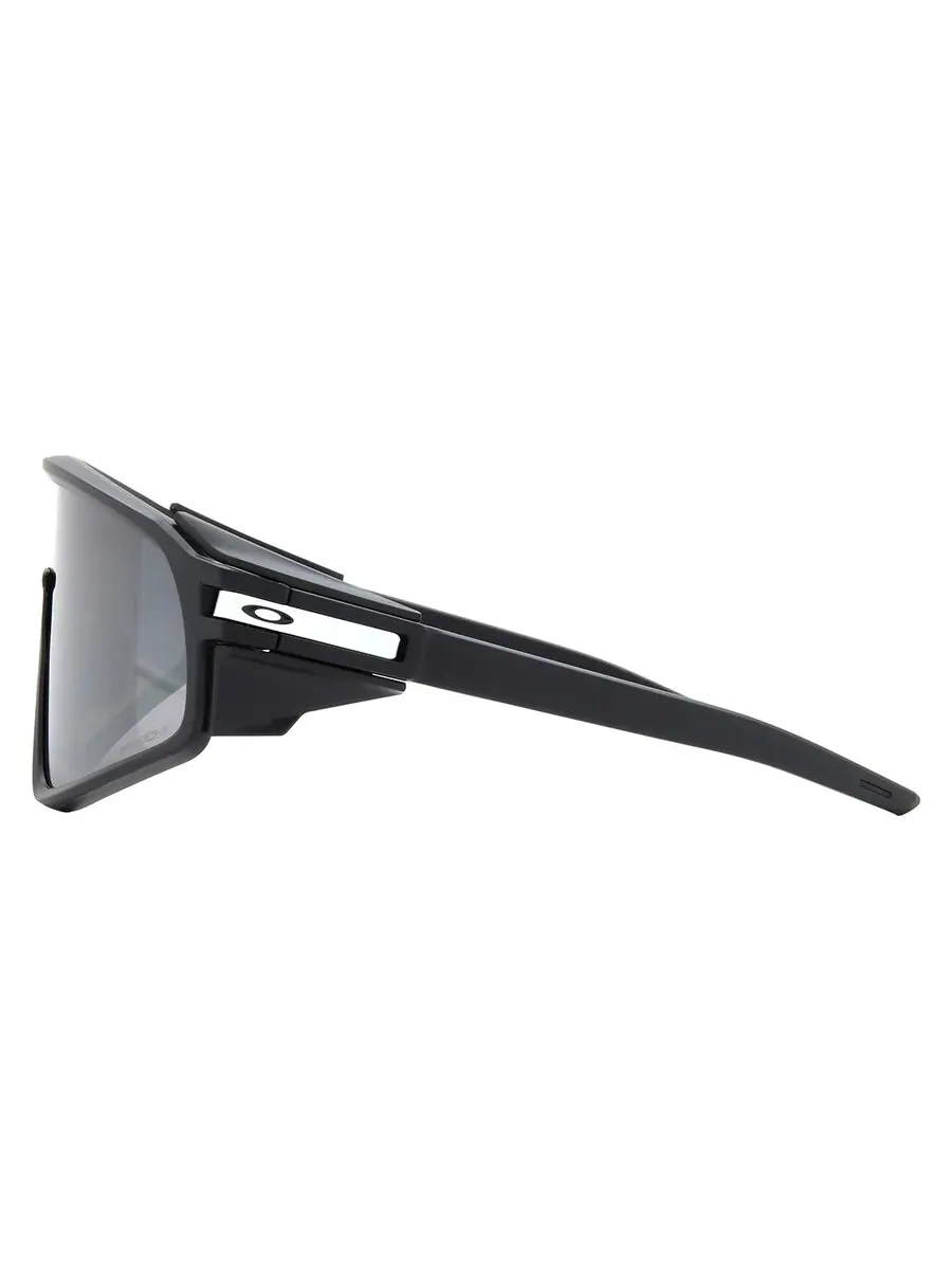Мужские солнцезащитные очки Oakley Latch Panel Prizm Black Mirror Shield OO9404 940401 135 — изображение 3 из 4, черный