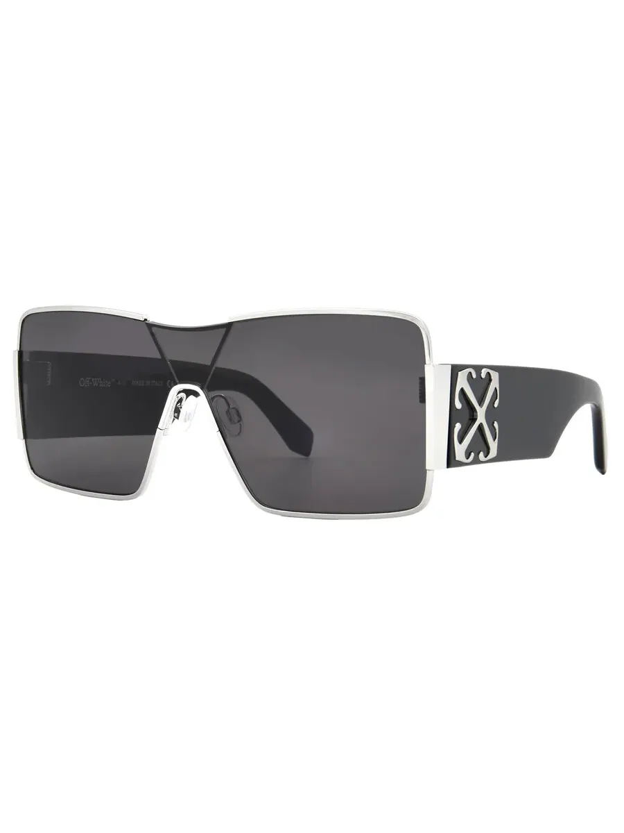 Солнцезащитные очки унисекс Off-White ASPEN темно-серые Shield OERI14G 7207 141 — изображение 2 из 4, серый