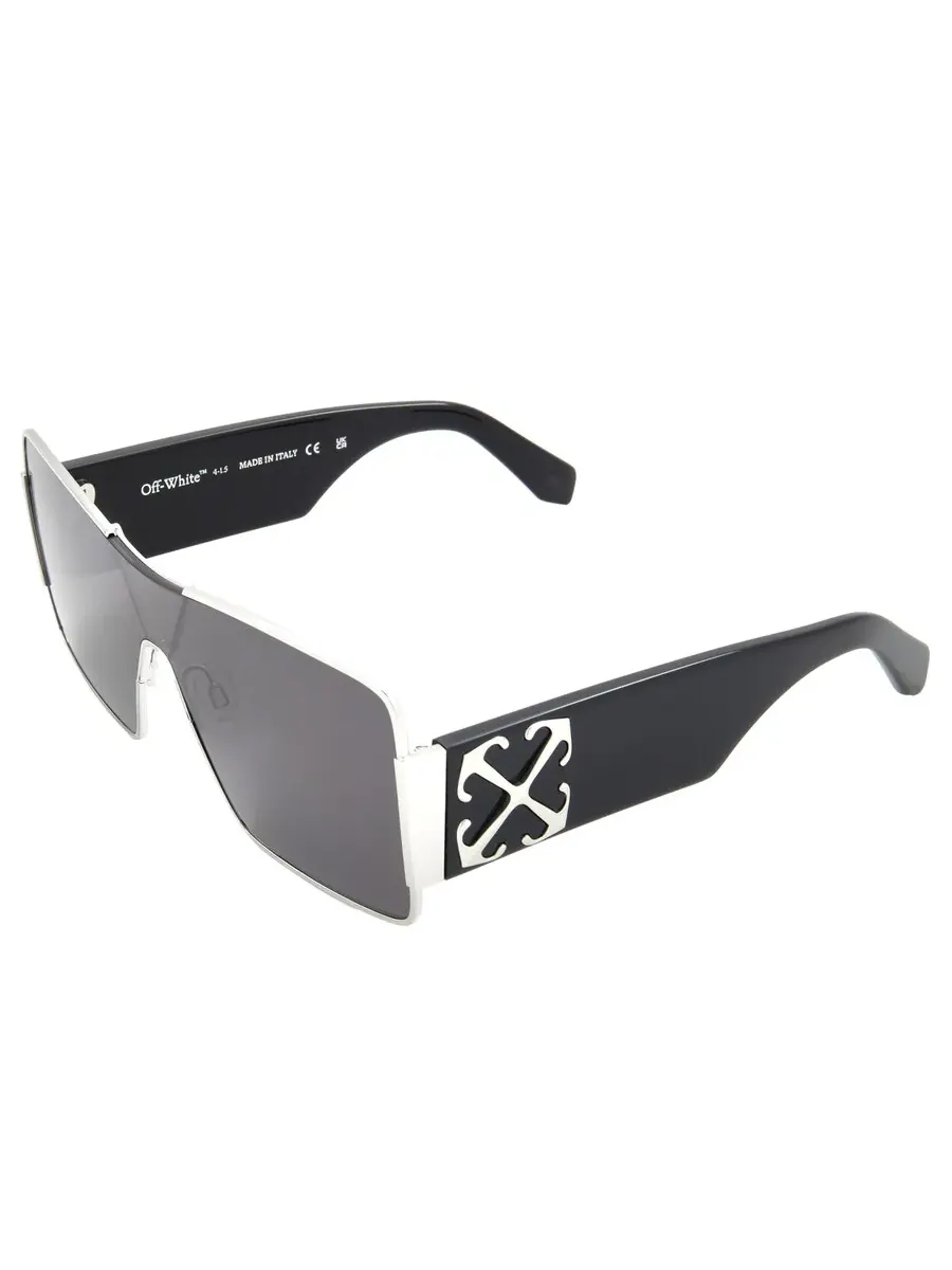 Солнцезащитные очки унисекс Off-White ASPEN темно-серые Shield OERI14G 7207 141 — изображение 4 из 4, серый