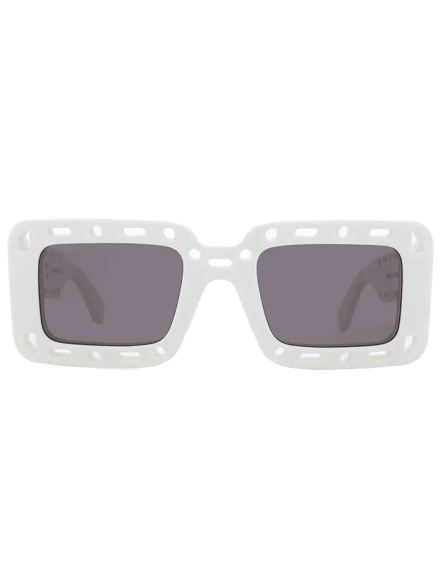 Солнцезащитные очки унисекс Off-White Atlantic Grey прямоугольной формы OERI025 0107 52