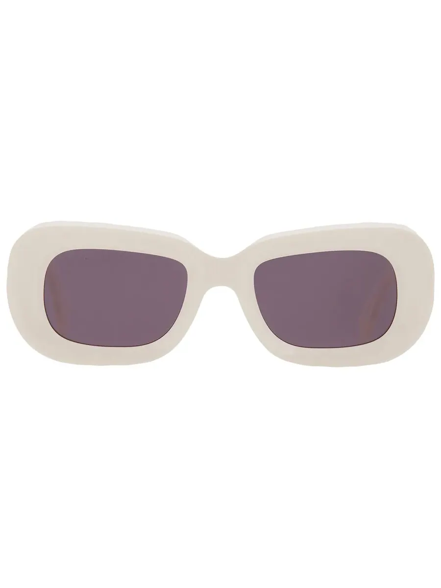 Прямоугольные унисекс-солнцезащитные очки Off-White Carrara Grey OERI019 0107 50