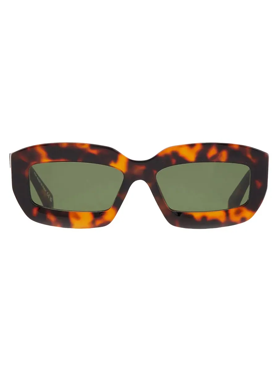 Солнцезащитные очки Off-White CHARLOTTE Green Oval Unisex OERI138 6055 54