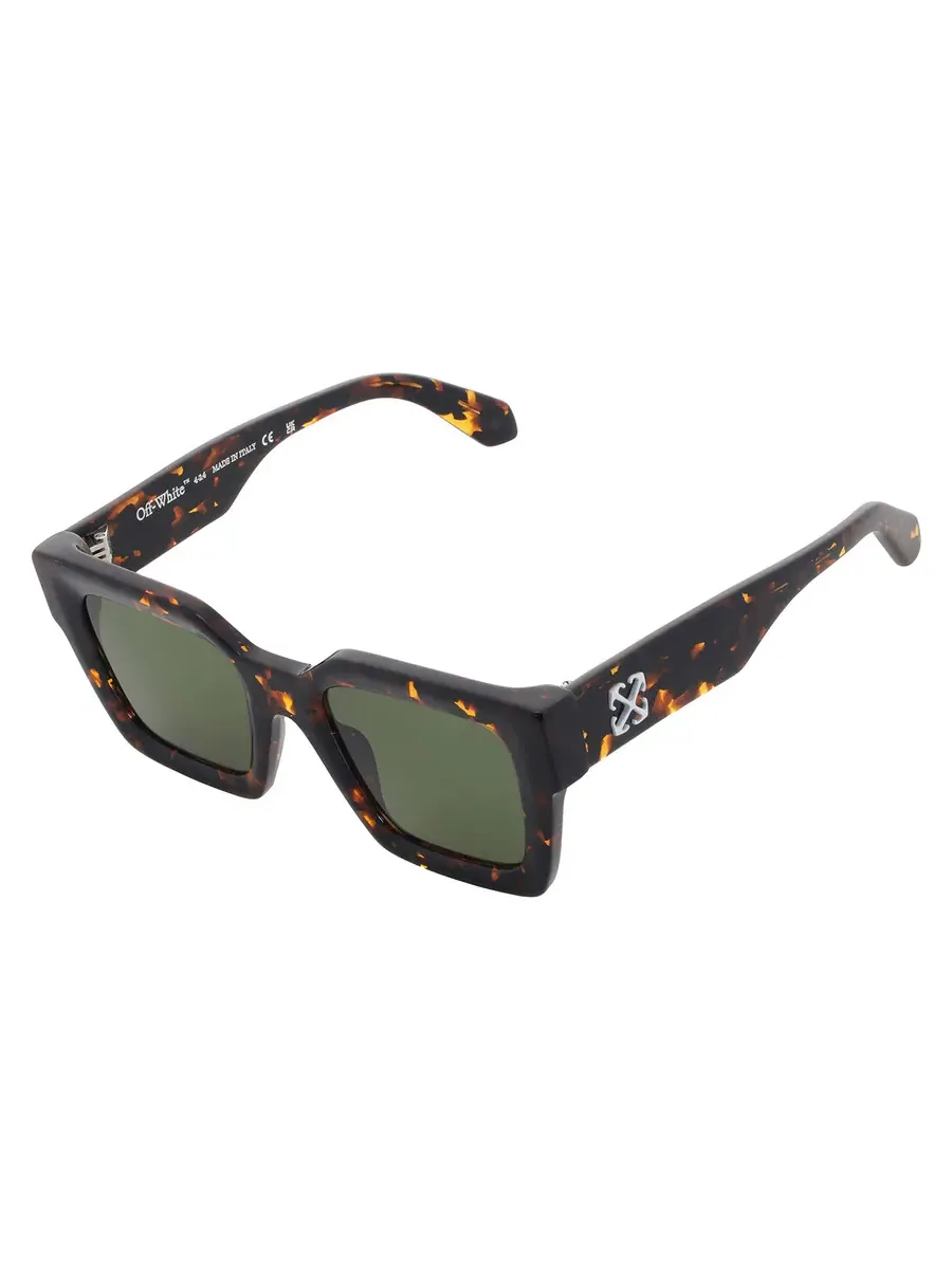 Солнцезащитные очки унисекс Off-White JACKSON Green Square OERI13I 6055 50 — изображение 3 из 4, хавана