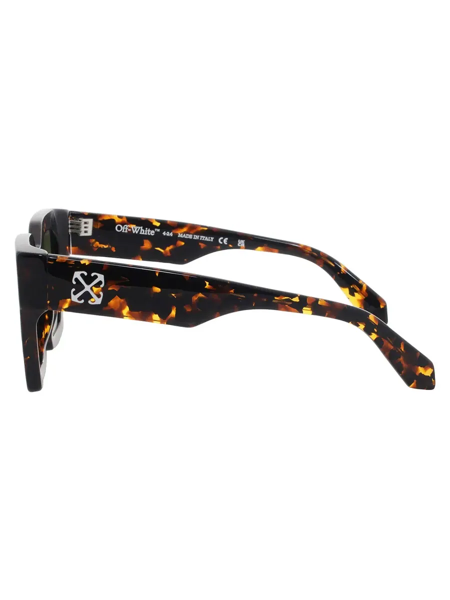 Солнцезащитные очки унисекс Off-White JACKSON Green Square OERI13I 6055 50 — изображение 4 из 4, хавана