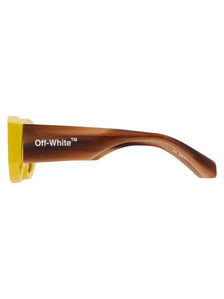 Солнцезащитные очки унисекс Off-White Joan темно-серые овальные OERI041 1807 53 — изображение 4 из 4, серый