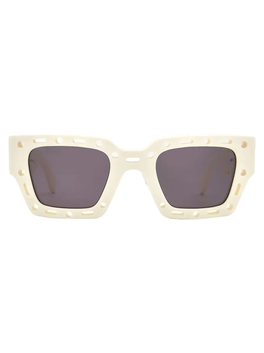 Солнцезащитные очки унисекс Off-White Mercer Grey Square OERI026 0107 48