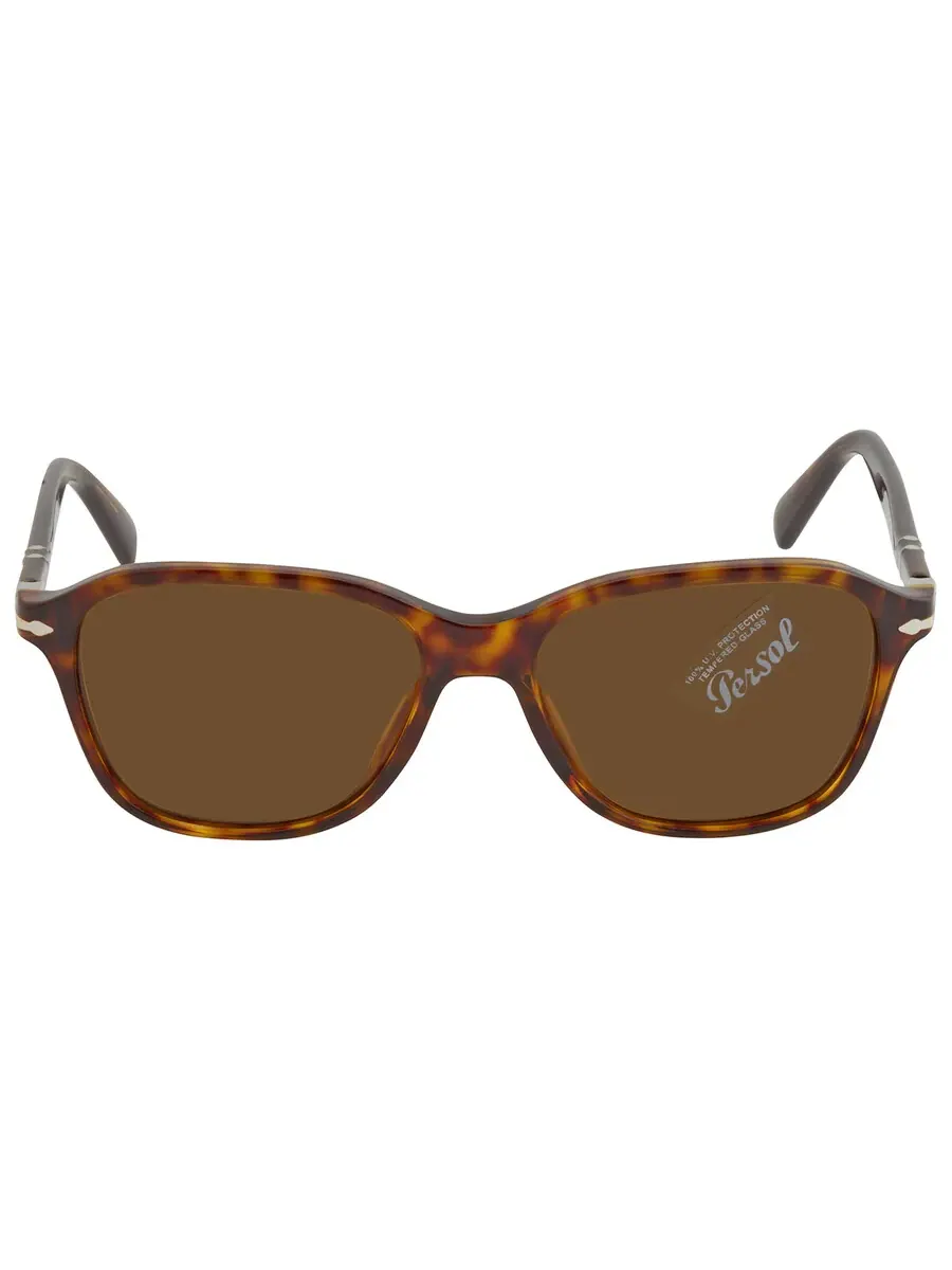 Солнцезащитные очки Persol Brown Square унисекс PO3244S 24/33 53