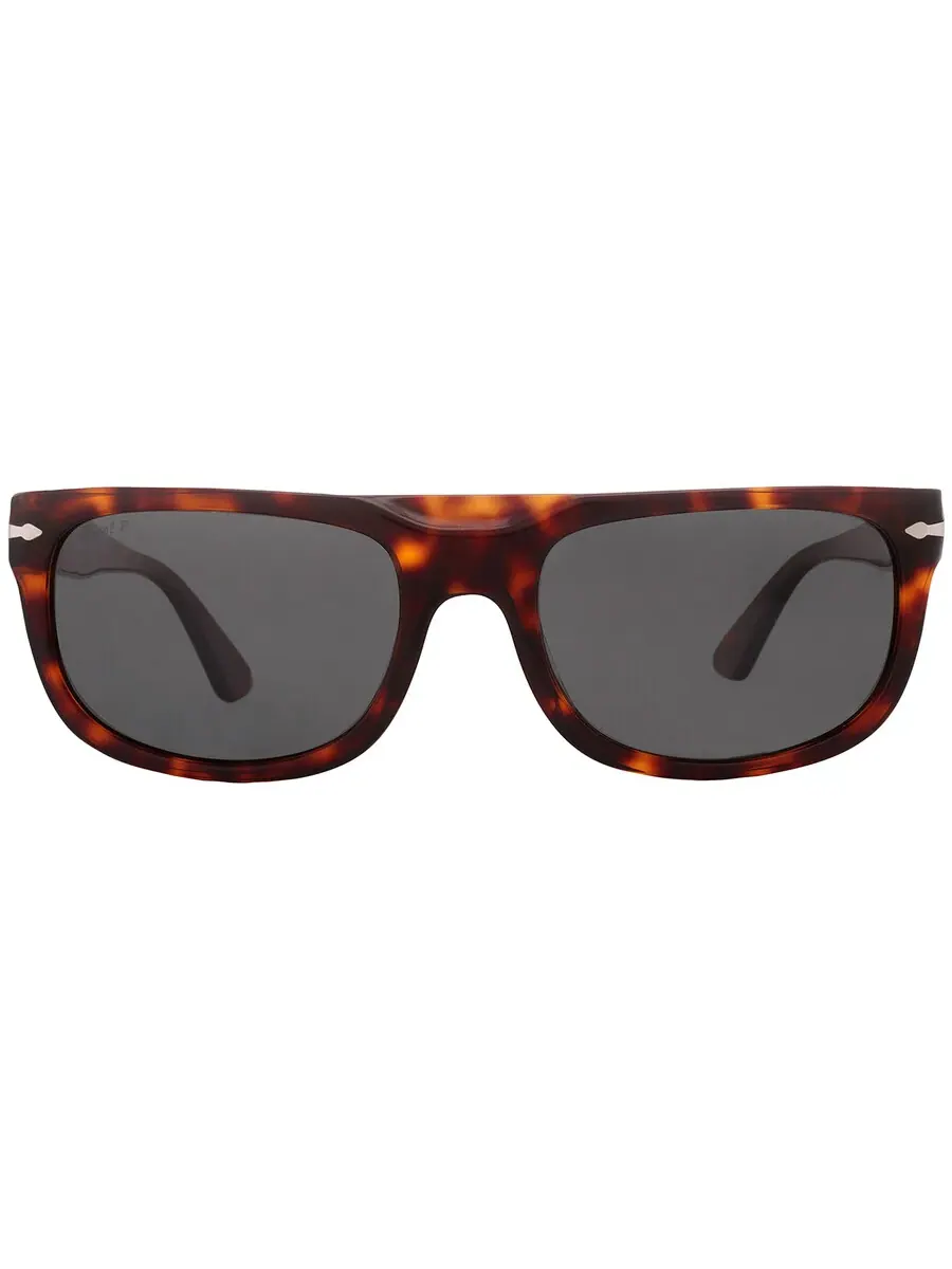 Мужские солнцезащитные очки Persol темно-серые прямоугольные PO3271S 24/48 55