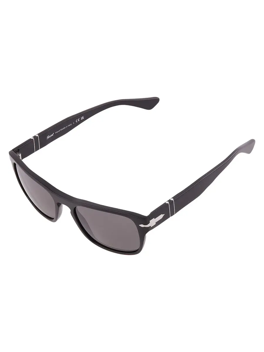 Солнцезащитные очки Persol Dark Grey Square унисекс PO3341S 95/B1 55 — изображение 3 из 5, черный