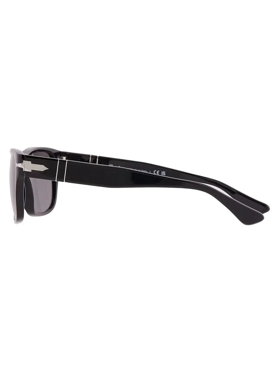 Солнцезащитные очки Persol Dark Grey Square унисекс PO3341S 95/B1 55 — изображение 4 из 5, черный