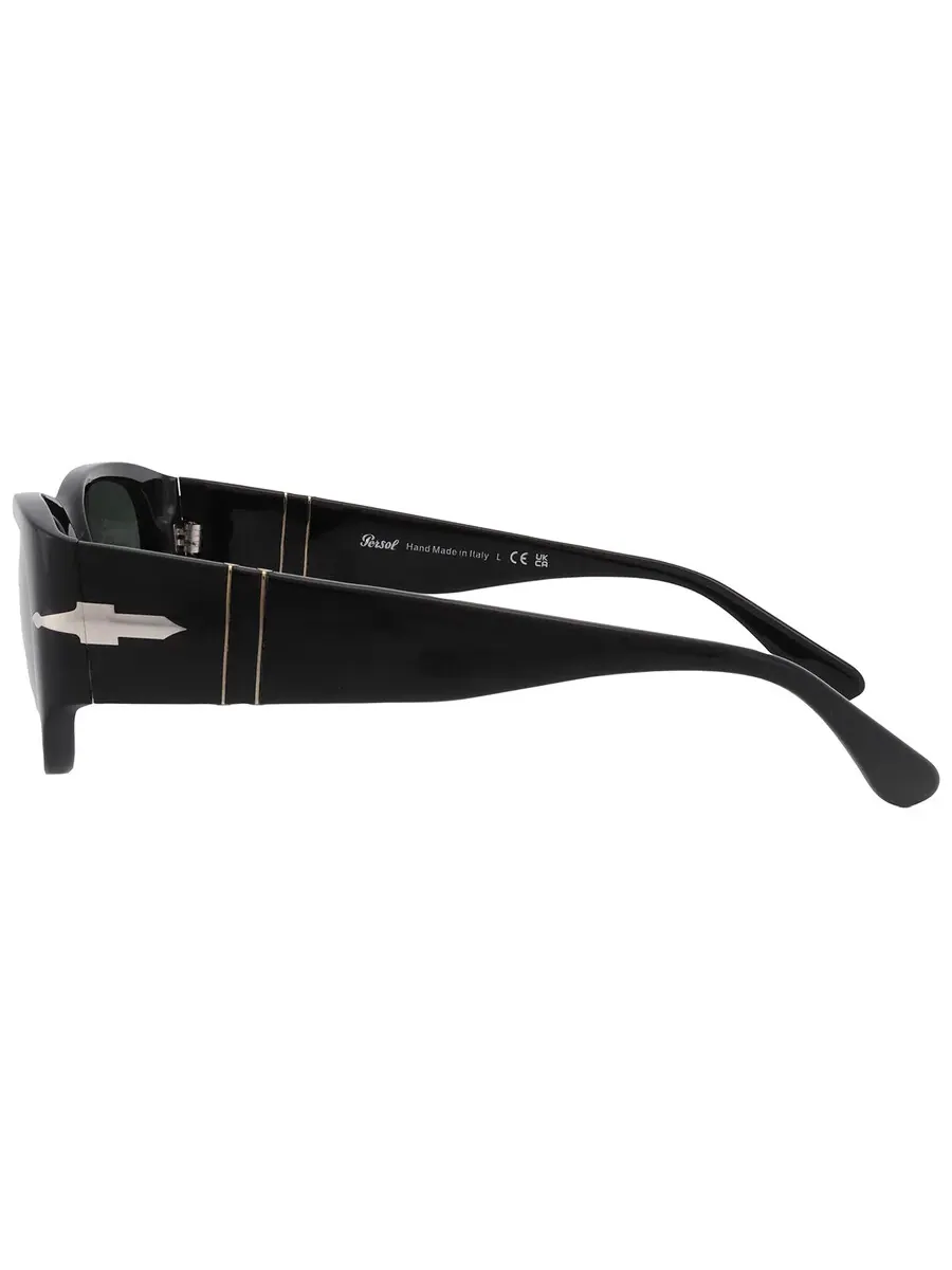Солнцезащитные очки Persol Greeb прямоугольные унисекс PO3307S 95/31 55 — изображение 4 из 6, черный