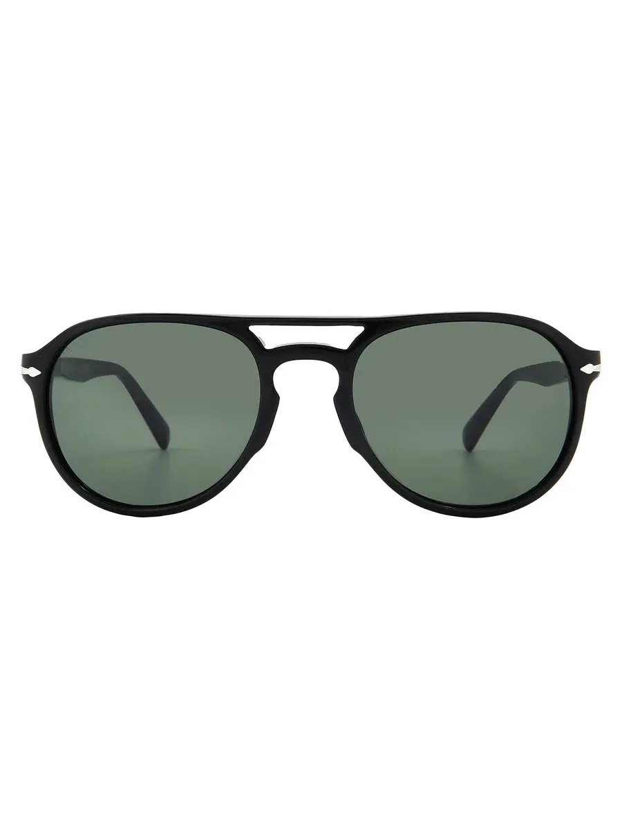 Солнцезащитные очки Persol Green Pilot унисекс PO3235S 95/31 55
