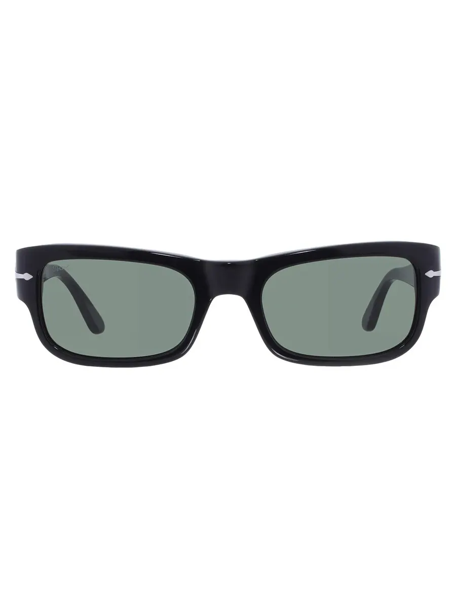 Солнцезащитные очки Persol зеленые прямоугольные унисекс PO3326S 95/31 54