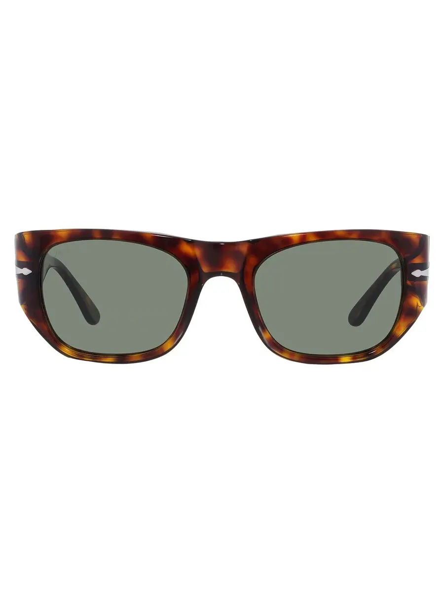 Женские солнцезащитные очки Persol Green Square PO3308S 24/31 51