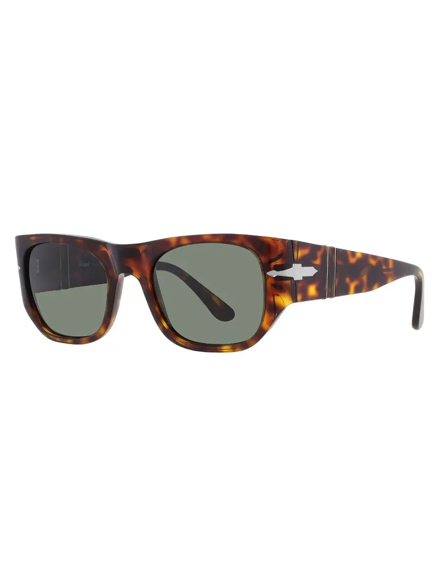 Женские солнцезащитные очки Persol Green Square PO3308S 24/31 51 — изображение 2 из 5, хавана