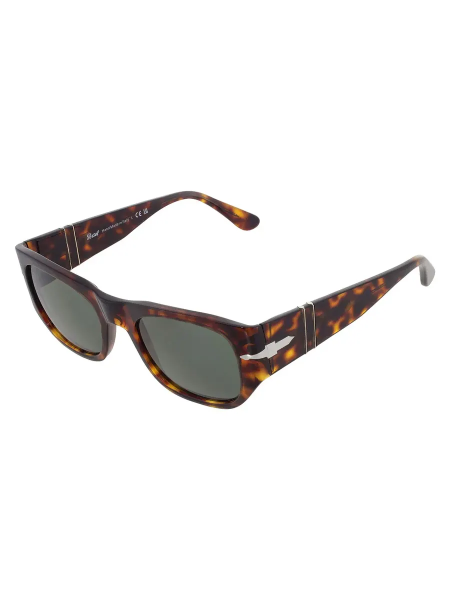 Женские солнцезащитные очки Persol Green Square PO3308S 24/31 51 — изображение 3 из 5, хавана