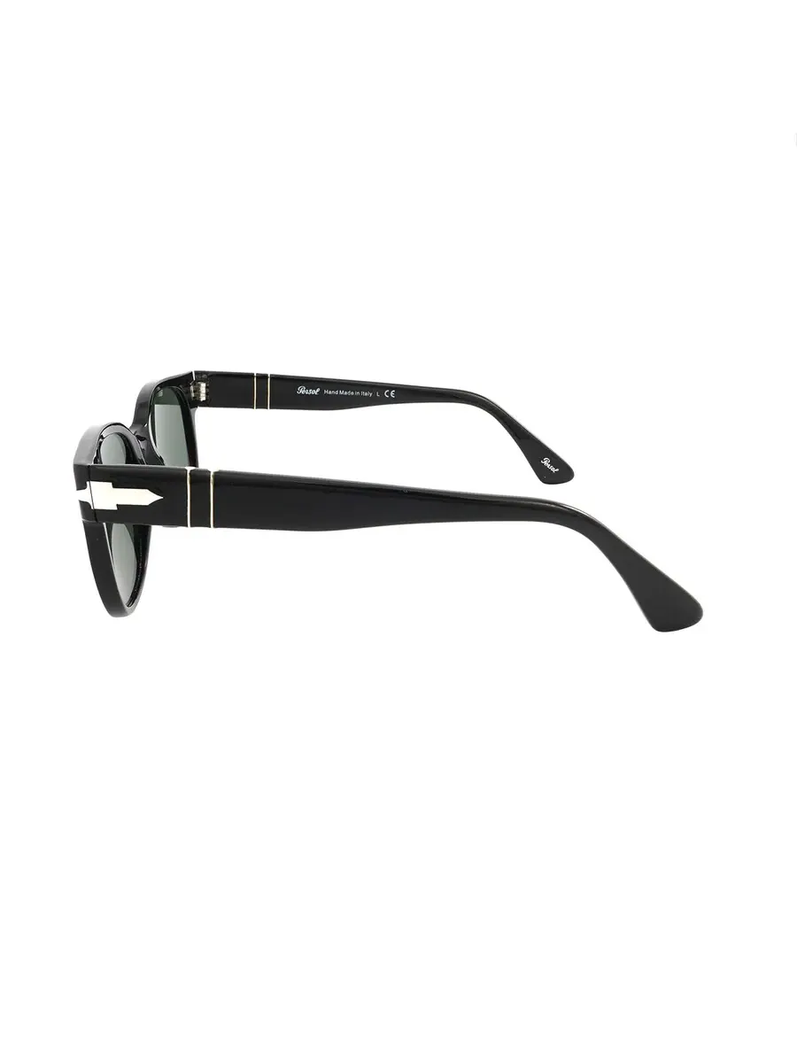 Мужские солнцезащитные очки Persol Green Square PO3257S 95/31 51 — изображение 3 из 4, зеленый