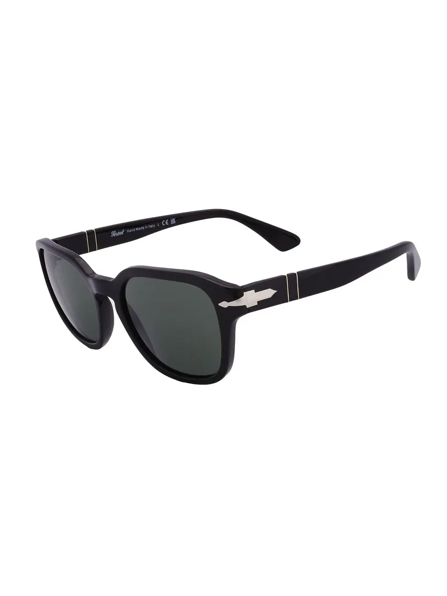 Солнцезащитные очки Persol Green Square унисекс PO3305S 95/31 54 — изображение 4 из 6, черный