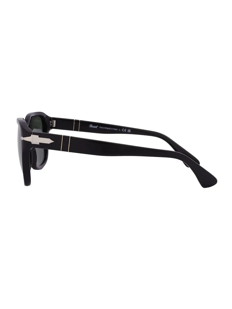 Солнцезащитные очки Persol Green Square унисекс PO3305S 95/31 54 — изображение 5 из 6, черный