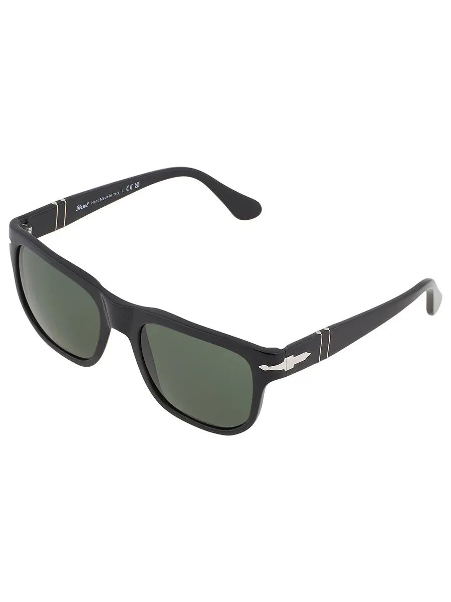 Солнцезащитные очки Persol Green Square унисекс PO3306S 95/31 55 — изображение 3 из 6, черный
