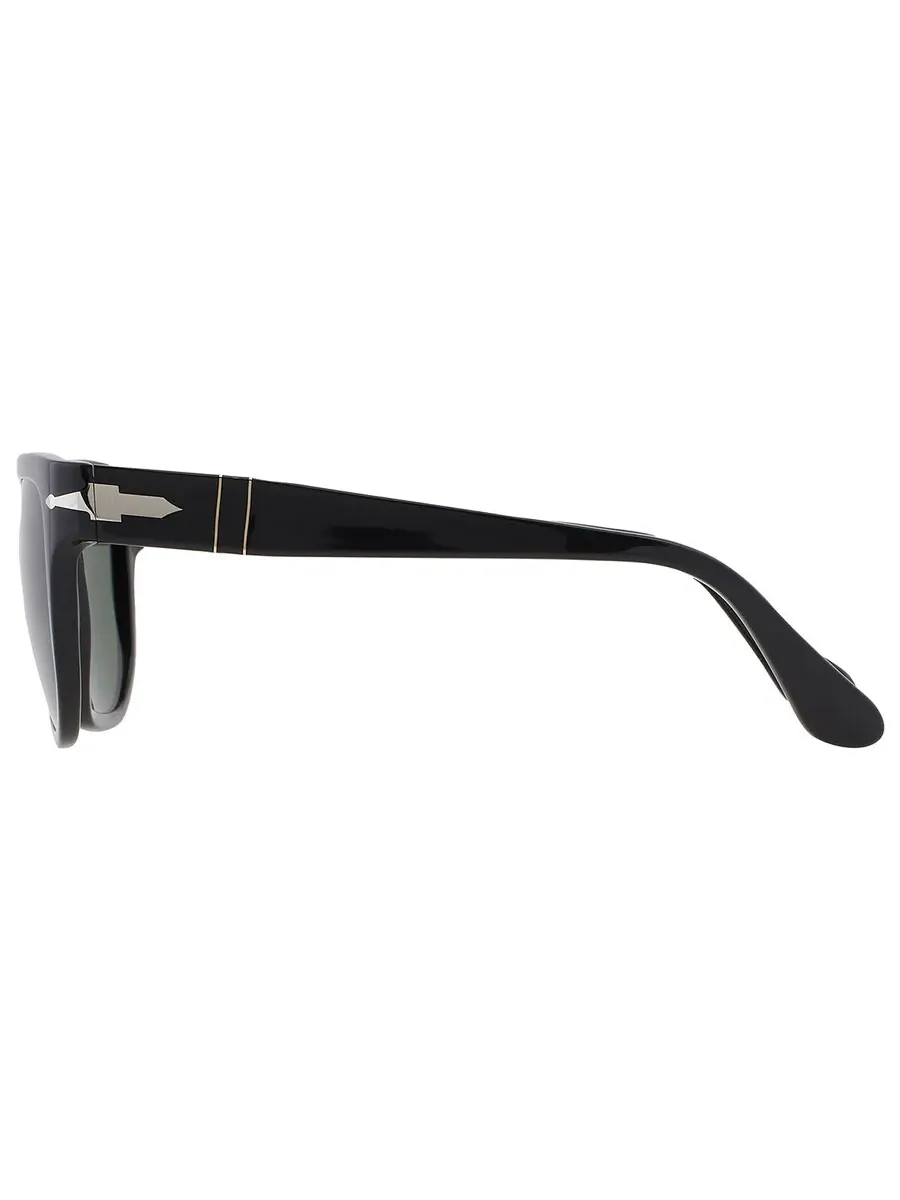 Солнцезащитные очки Persol Green Square унисекс PO3306S 95/31 55 — изображение 4 из 6, черный