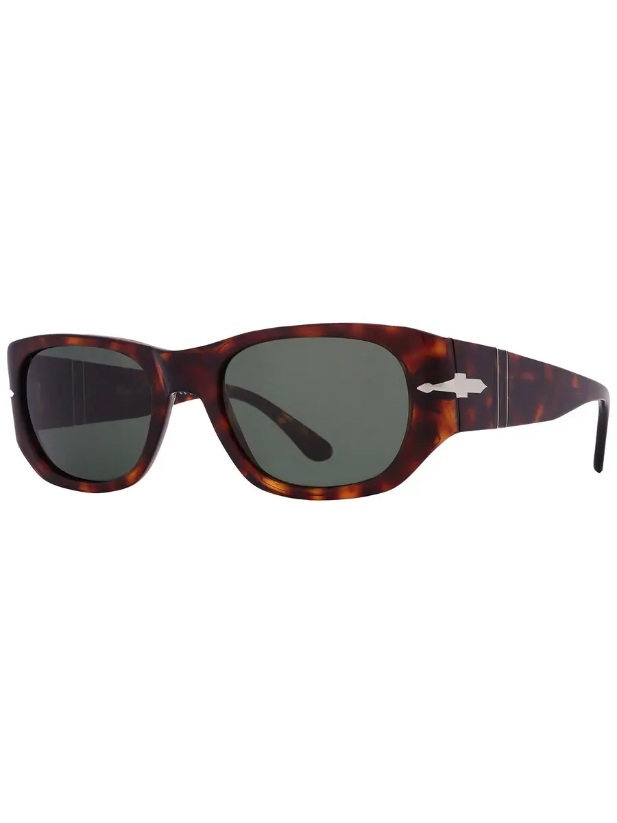 Солнцезащитные очки Persol Green Square унисекс PO3307S 24/31 55 — изображение 3 из 6, хавана