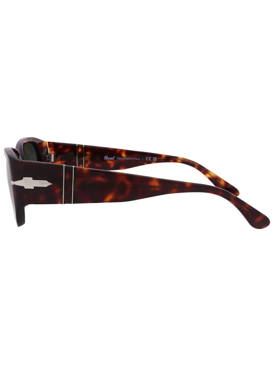 Солнцезащитные очки Persol Green Square унисекс PO3307S 24/31 55 — изображение 5 из 6, хавана