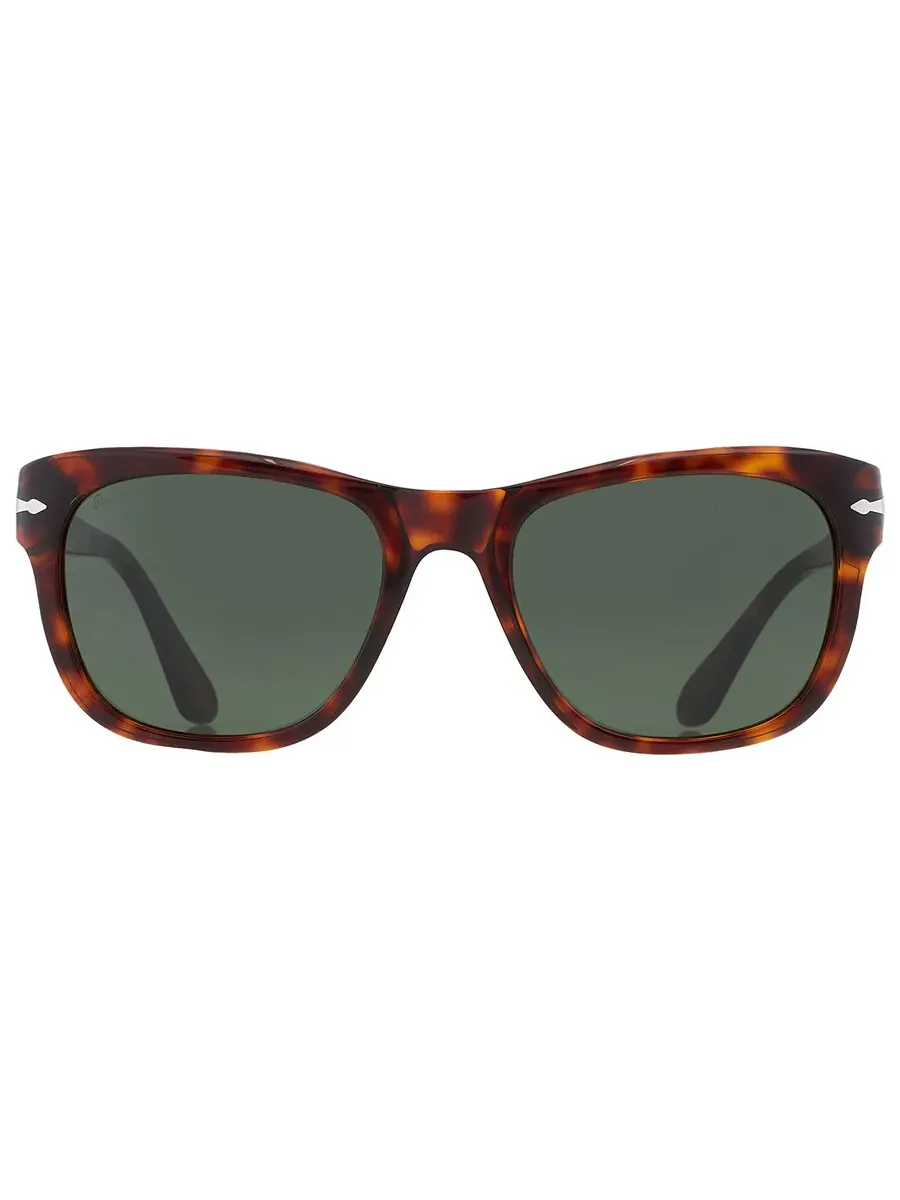 Солнцезащитные очки Persol Green Square унисекс PO3313S 24/31 55