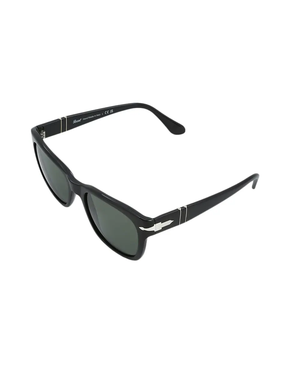 Солнцезащитные очки Persol Green Square унисекс PO3313S 95/31 55 — изображение 4 из 6, черный