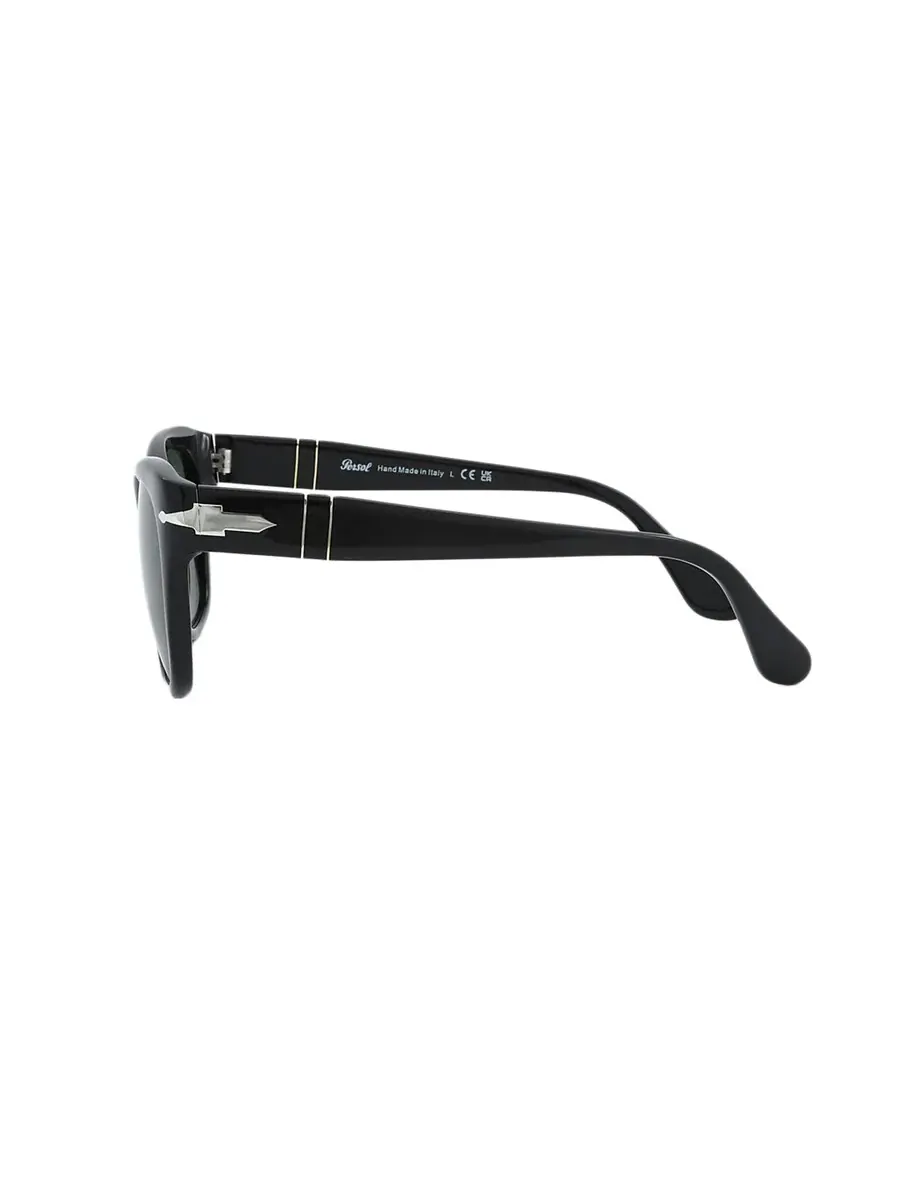 Солнцезащитные очки Persol Green Square унисекс PO3313S 95/31 55 — изображение 5 из 6, черный